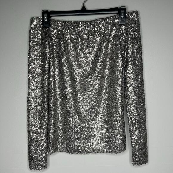 NWT Bailey 44 Off the Shoulder Sequin Top Women's XS Holiday New Year's Eve NYE - Picture 3 of 13